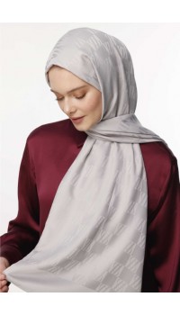 İCON DESEN ŞAL BUZ GRİ