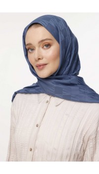 İCON DESEN ŞAL İNDİGO