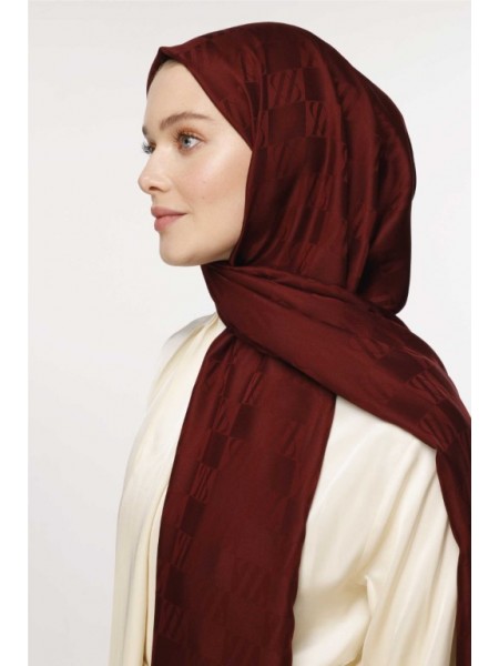 İCON DESEN ŞAL KIZILCIK