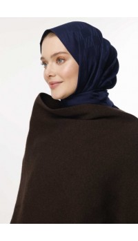 İCON DESEN ŞAL LACİVERT