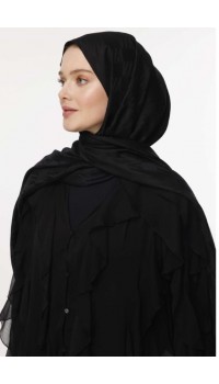 İCON DESEN ŞAL SİYAH