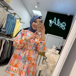 İPEK DESENLİ GÖMLEK MAVİ