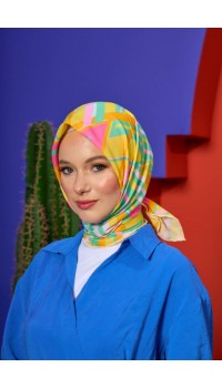 MARRAKECH SOFT EŞARP ÇAY YEŞİLİ GOLD