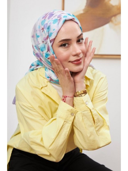 BOTANİK İPEKHAN ŞAL LİLA