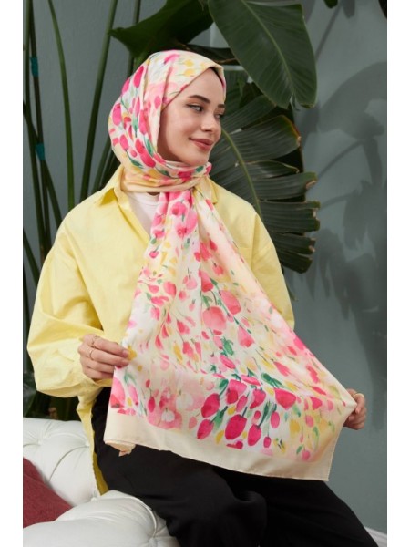 BOTANİK İPEKHAN ŞAL PEMBE