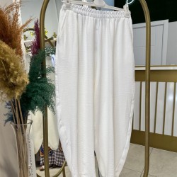 NARİN ŞALVAR PANTOLON BEYAZ 