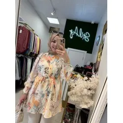 SOFİA DESENLİ GÖMLEK 