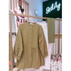 SİDNEY GÖMLEK YAĞ YEŞİLİ 